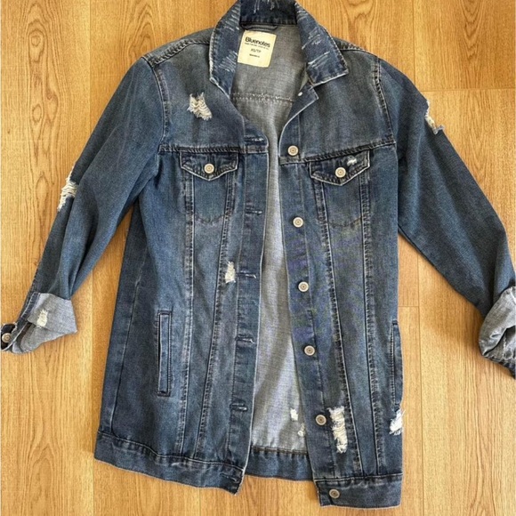 Denim jacket long - Picture 2 of 3